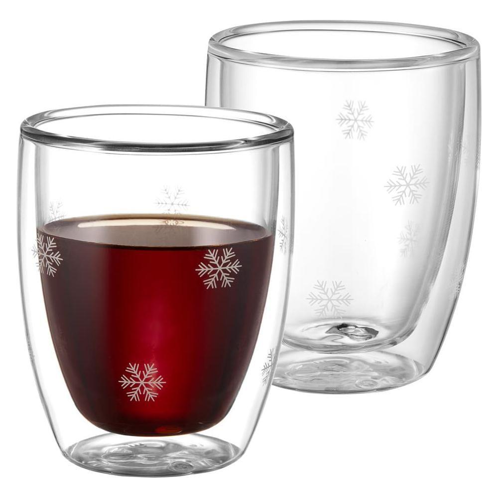 Dorre Snöstjärna Dubbelväggigt Glas 2-pack