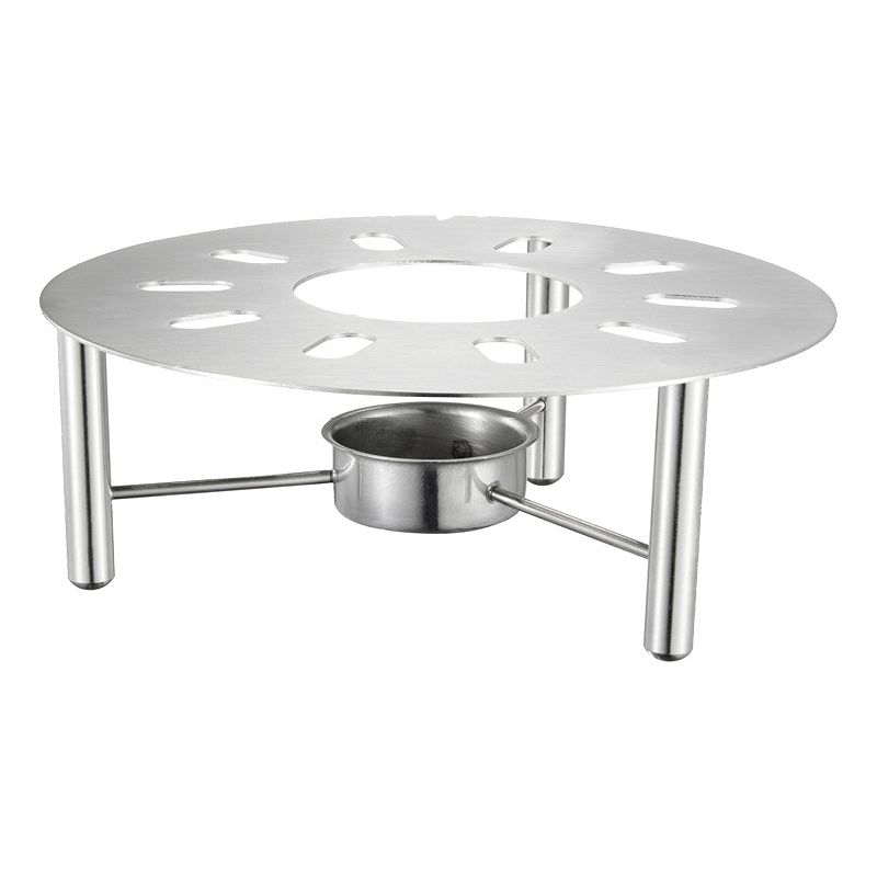 Dorre Vega Värmeställ för ett ljus rostfritt stål 16,5*6 cm-Holykitchen