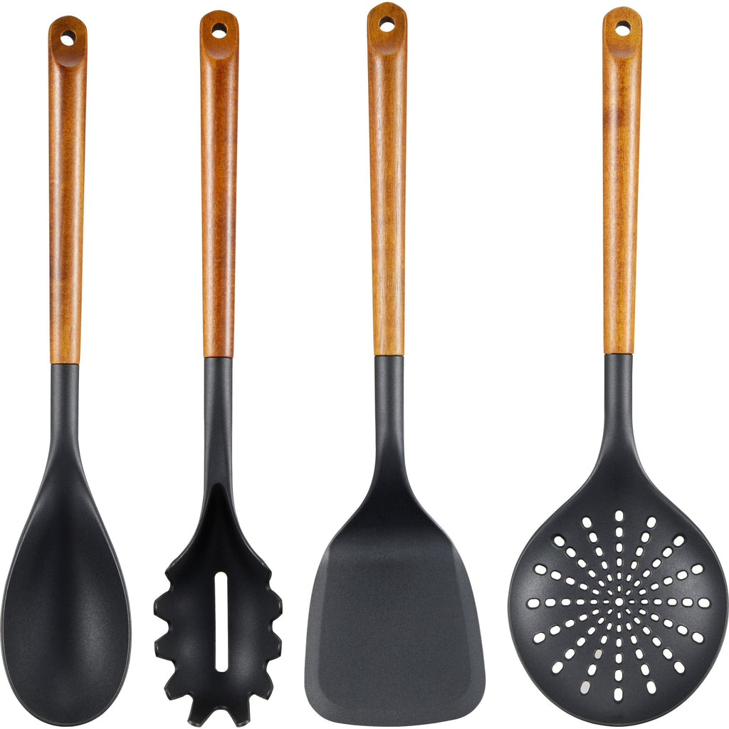 Dorre Korra Köksredskap 4 Delar Akacia-plast-Holykitchen