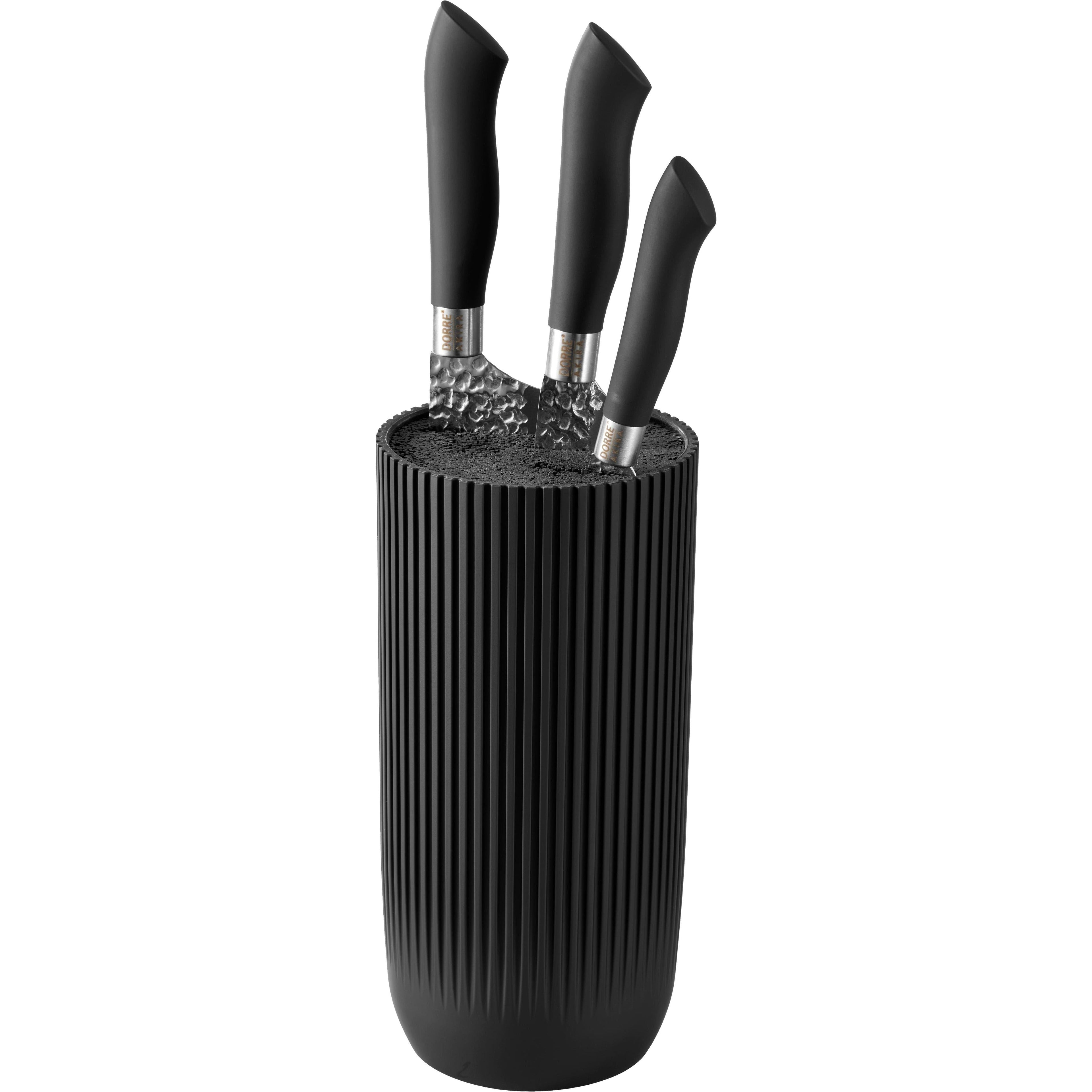 Dorre Kiki Knivblock 24 cm Svart-Holykitchen