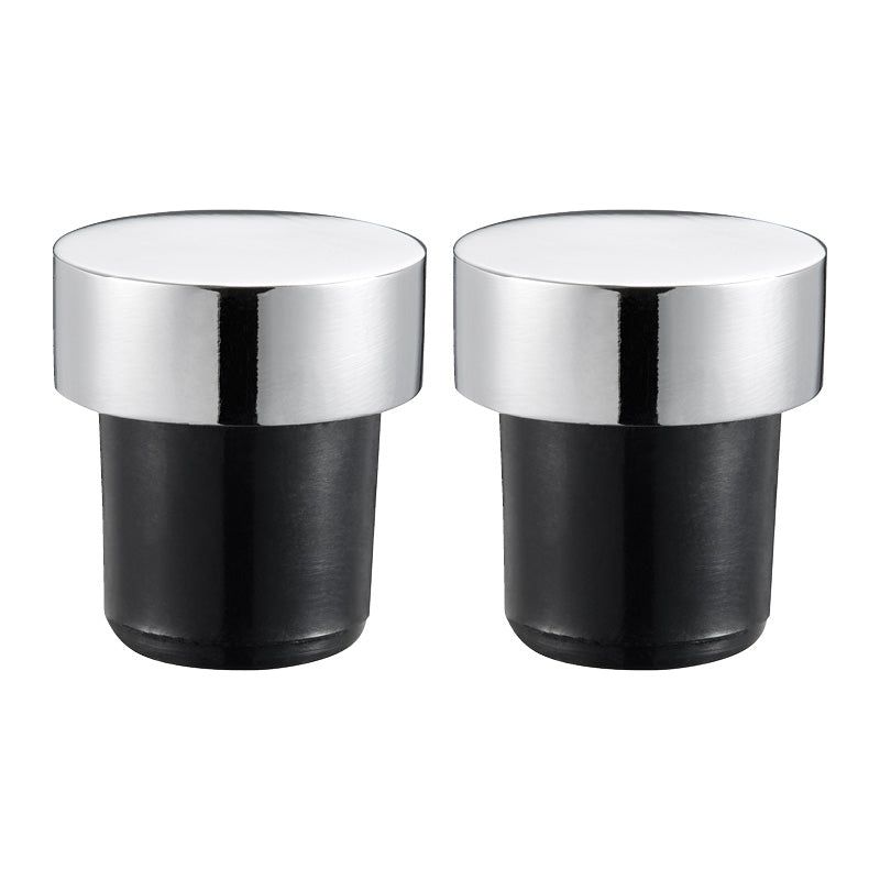 Dorre Valli Vinförslutare 2-pack aluminium kromlegering silicone 3*2,5 cm-Holykitchen