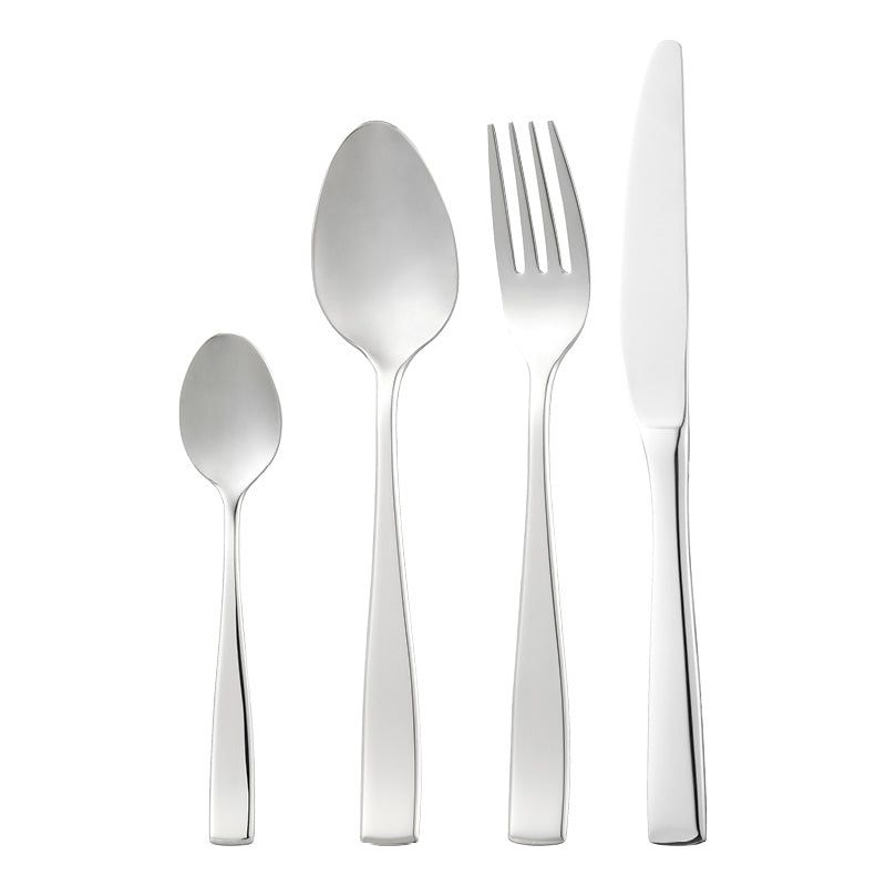 Dorre Freja Bestickset 48 delar 18/10 stål gaffel kniv sked kaffesked-Holykitchen