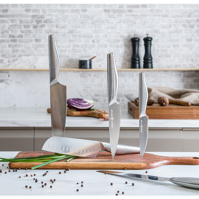 Anders Petter Stripe Knife Set S/5-Holykitchen