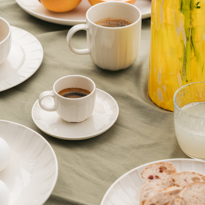Stiernholm Senja Espressokopp med fat 9 cl-Holykitchen