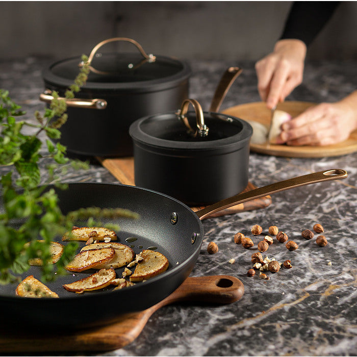 Modern House Black Copper Grytsats s/3 4,5/ 1,5 l/ D28 cm-Holykitchen