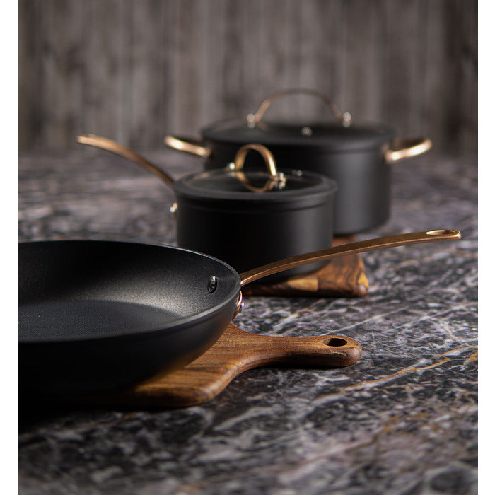 Modern House Black Copper Grytsats s/3 4,5/ 1,5 l/ D28 cm-Holykitchen