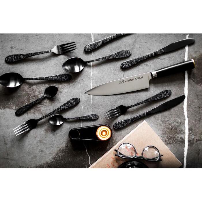 Vargen & Thor Frost Onyxe Bestikksett 16 deler