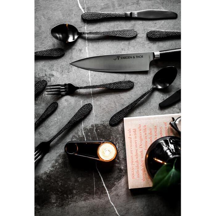 Vargen & Thor Frost Onyxe Bestikksett 16 deler
