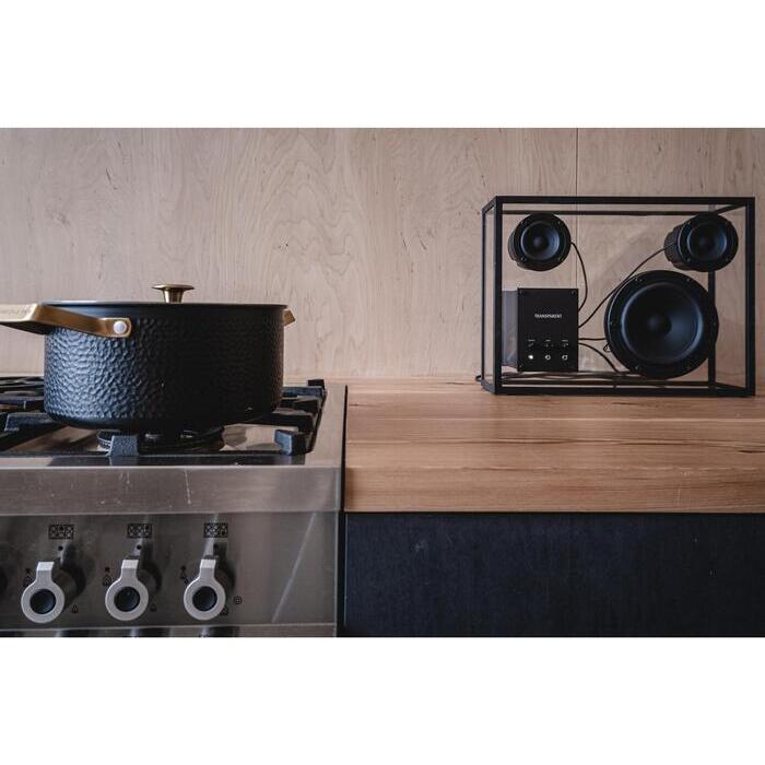 Vargen & Thor  Arvet Mio kastrull 4 L svart hamrad