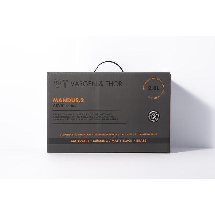 Vargen & Thor Arvet Mandus 2 Gryta 2,8 l