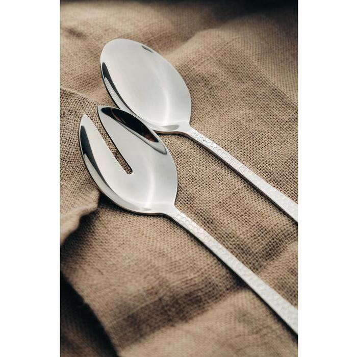 Vargen & Thor Frost Greyfoot salladsbestick – 2 delar