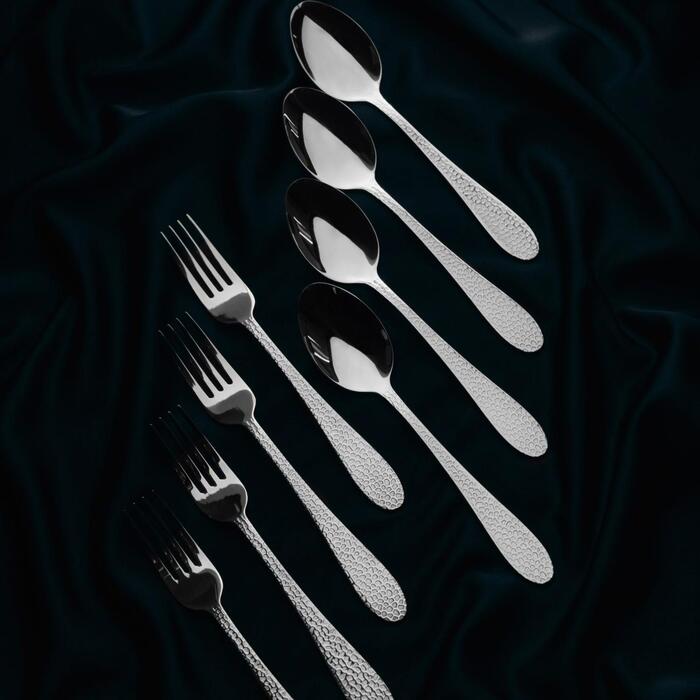 Vargen & Thor Frost Grayfoot Dessertbestikk 8 deler