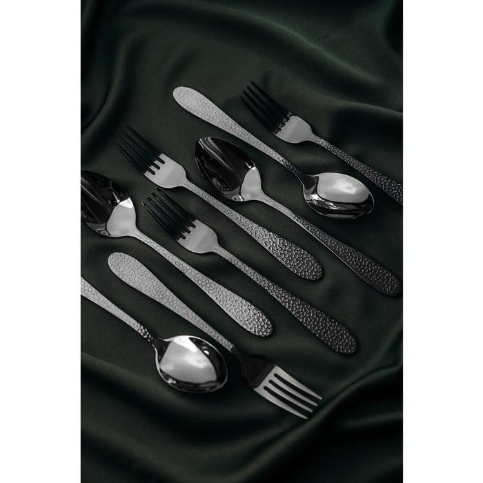 Vargen & Thor Frost Onyx Dessertbestikk 8 deler