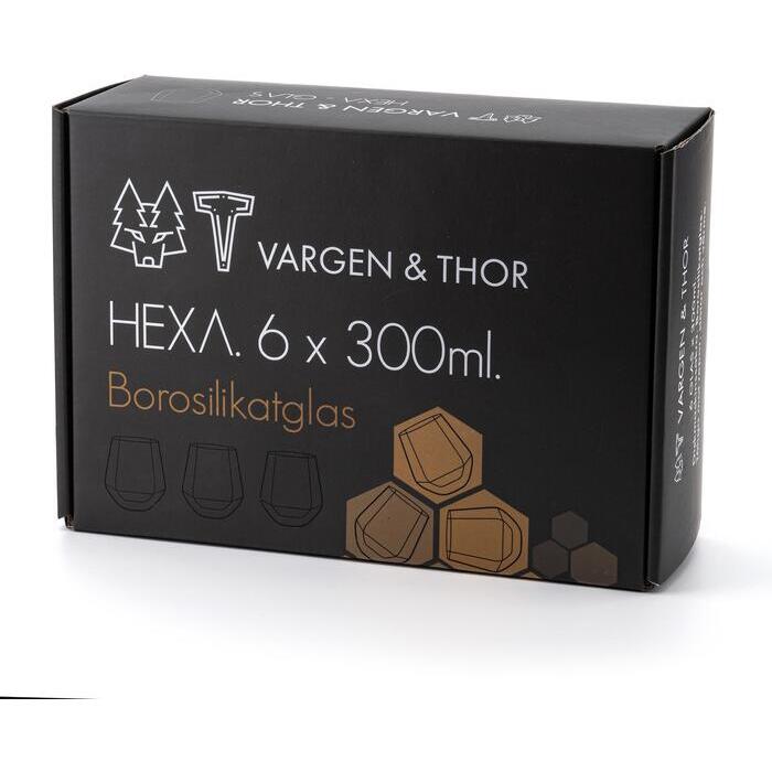 Vargen & Thor Hexa Glas 6-pack 30cl