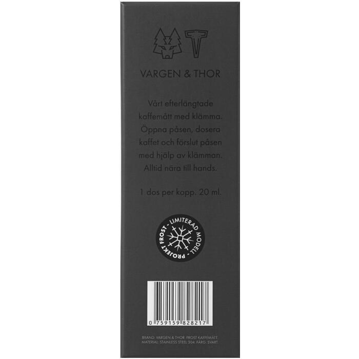 Vargen & Thor Frost Black Kaffesked - 20 ml