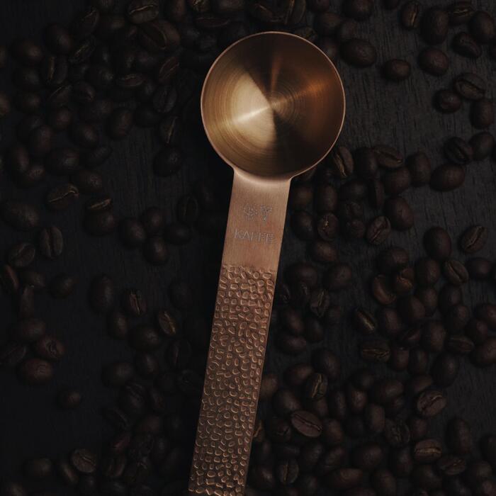 Vargen & Thor Frost Koppar kaffesked med klämma – 20 ml