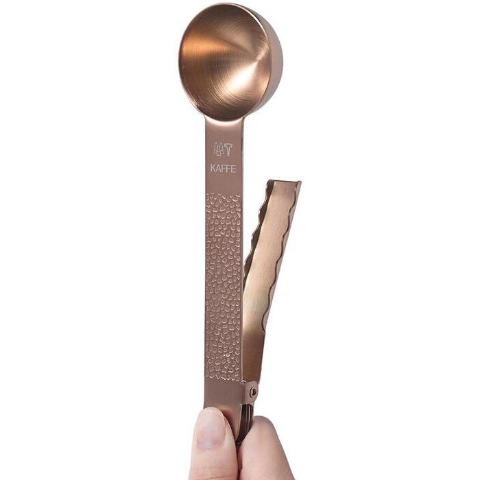 Vargen & Thor Frost Koppar kaffesked med klämma – 20 ml