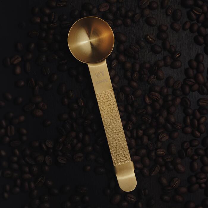 Vargen & Thor Frost Mässing Kaffesked m/klemme - 20 ml-Holykitchen