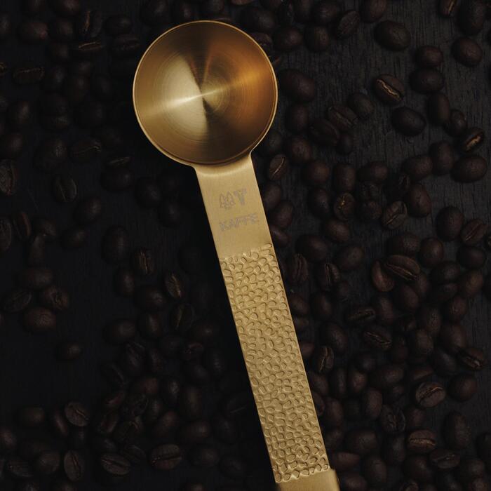 Vargen & Thor Frost Mässing Kaffesked m/klemme - 20 ml-Holykitchen