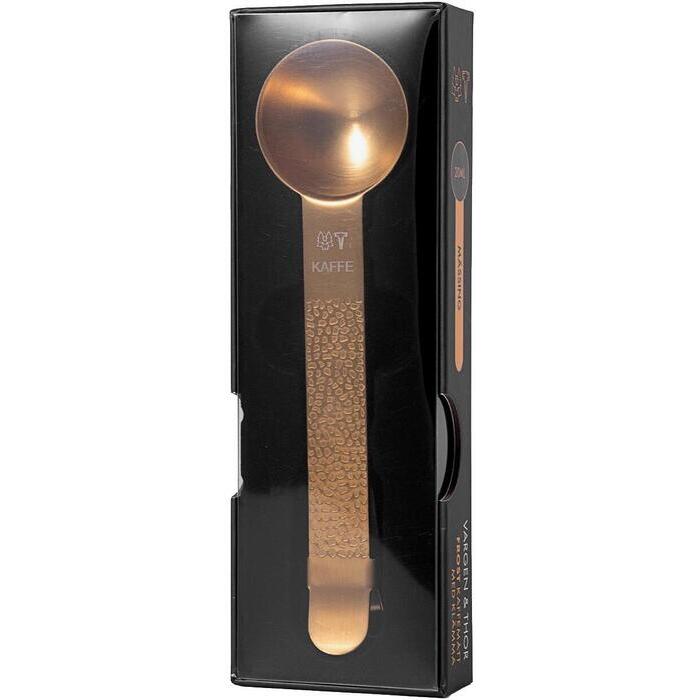 Vargen & Thor Frost Mässing Kaffesked m/klemme - 20 ml