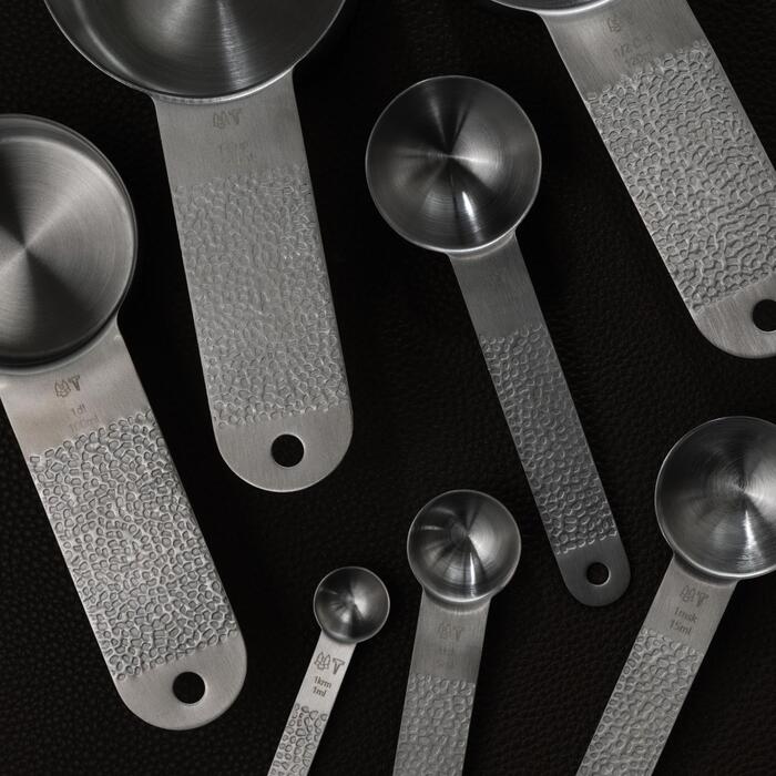 Vargen & Thor Frost Silver måttskedar s/7 - 240 ml