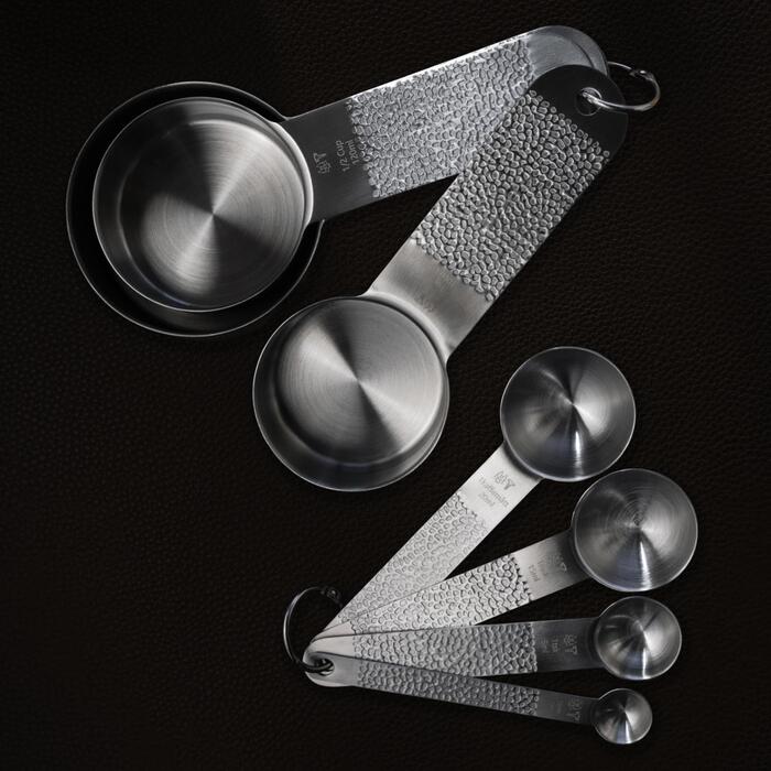 Vargen & Thor Frost Silver måttskedar s/7 - 240 ml