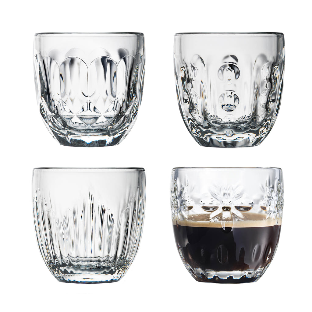 La Rochère La Rochère Espressoglas Troquet Gåvoset 4 st-Holykitchen
