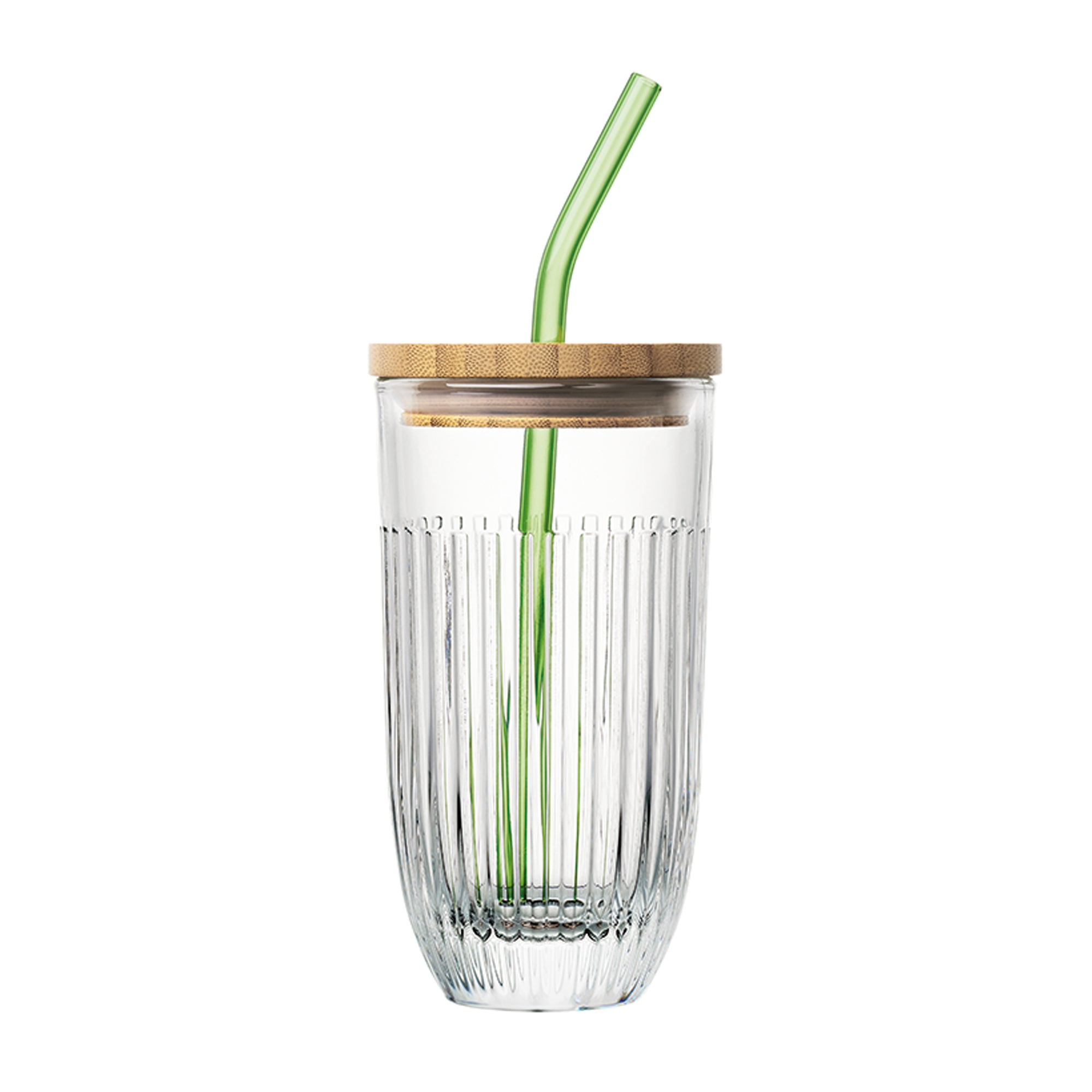 La Rochère La Rochère Smoothieglas med Lock och Sugrör Ouessant-Holykitchen