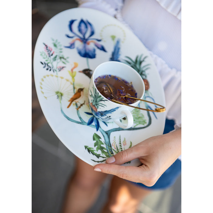 Magnor Florytale tallrik oval 38 cm-Holykitchen