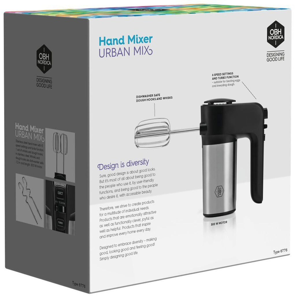 OBH Nordica Elvisp 6776 Urban mix 300 W-Holykitchen
