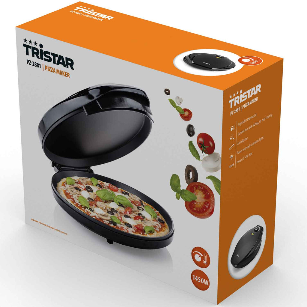 Tristar Pizza Maker Svart-Holykitchen