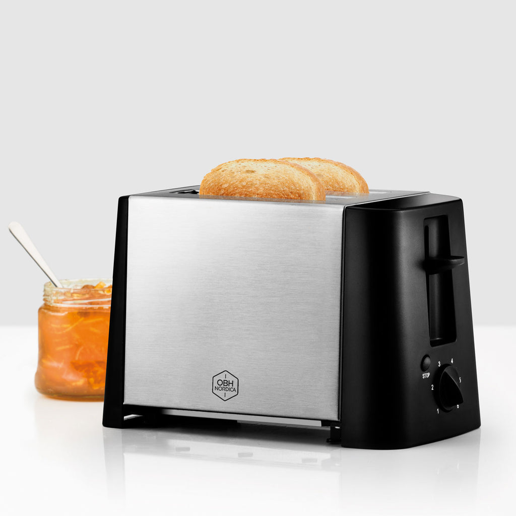 OBH Nordica Brödrost Design Inox 2232-Holykitchen