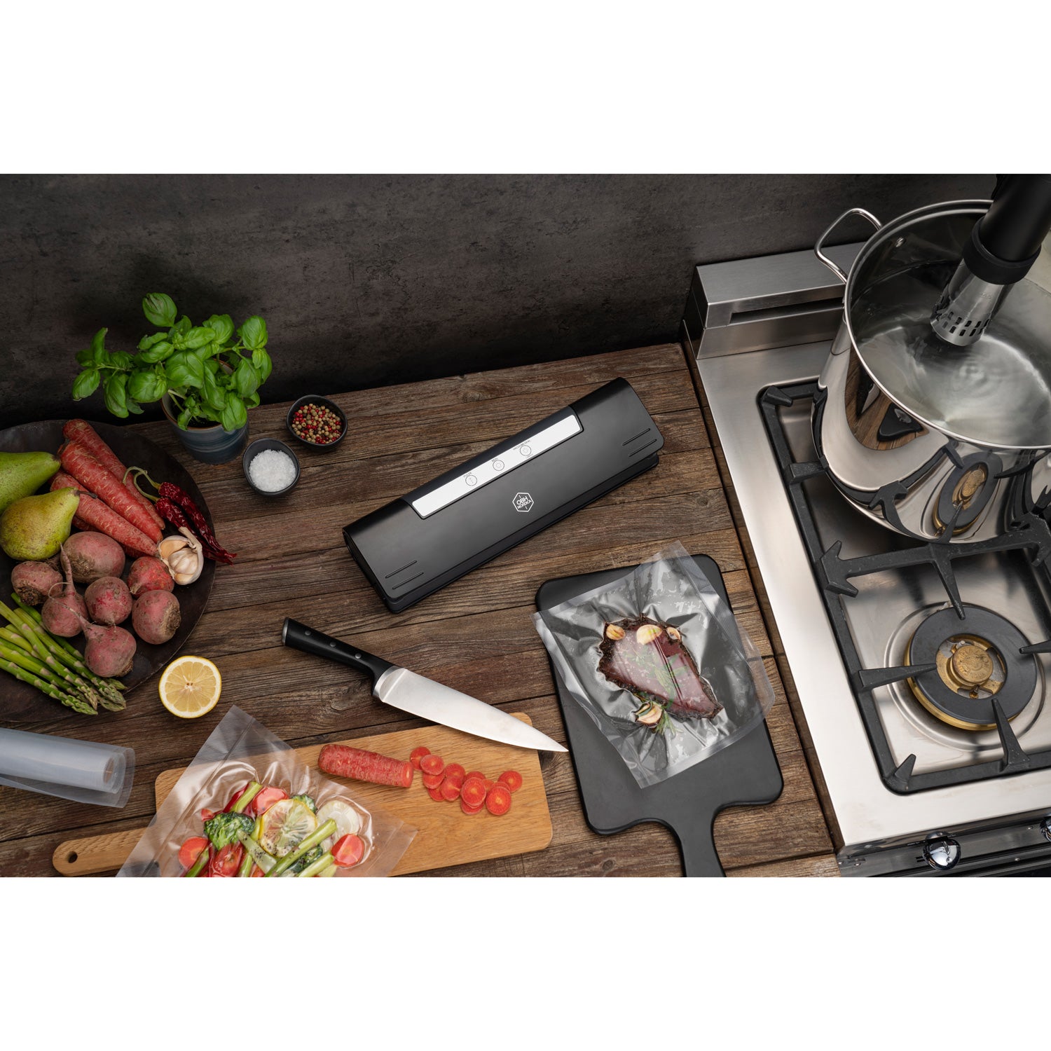 OBH Nordica Vakuumförpackare Compact Fresh 7943-Holykitchen