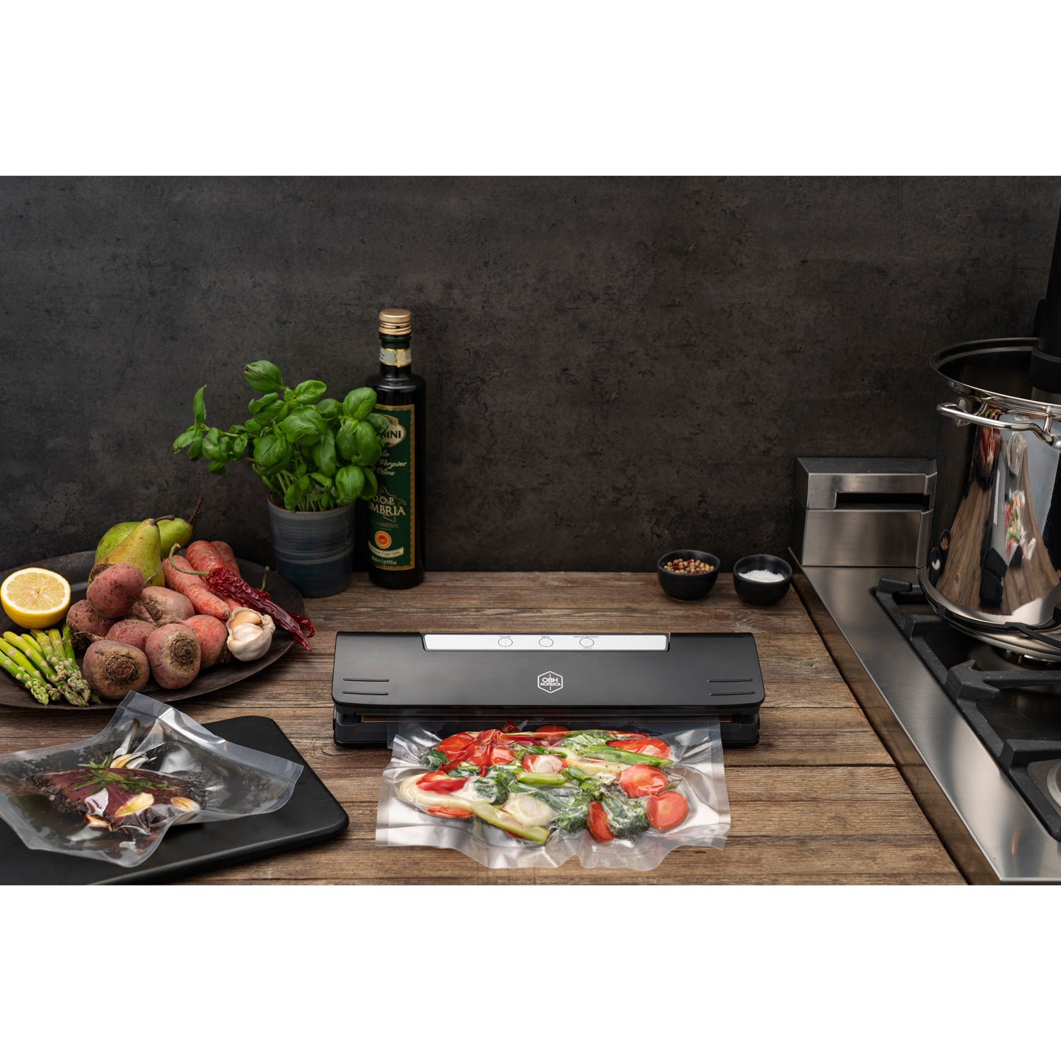 OBH Nordica Vakuumförpackare Compact Fresh 7943-Holykitchen