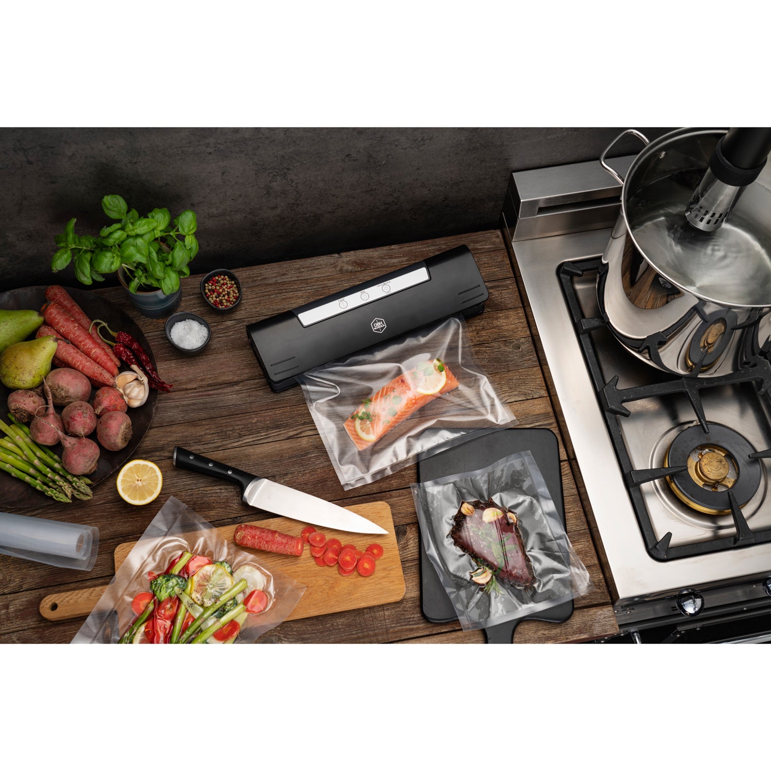 OBH Nordica Vakuumförpackare Compact Fresh 7943-Holykitchen