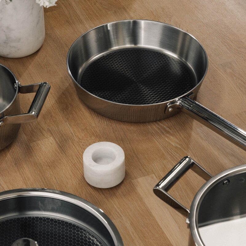Vargen & Thor Glima stekpanna 26 cm stål-Holykitchen