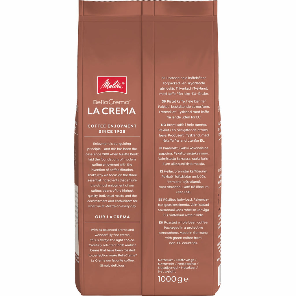 Melitta Bella Crema La Crema 1kg-Holykitchen