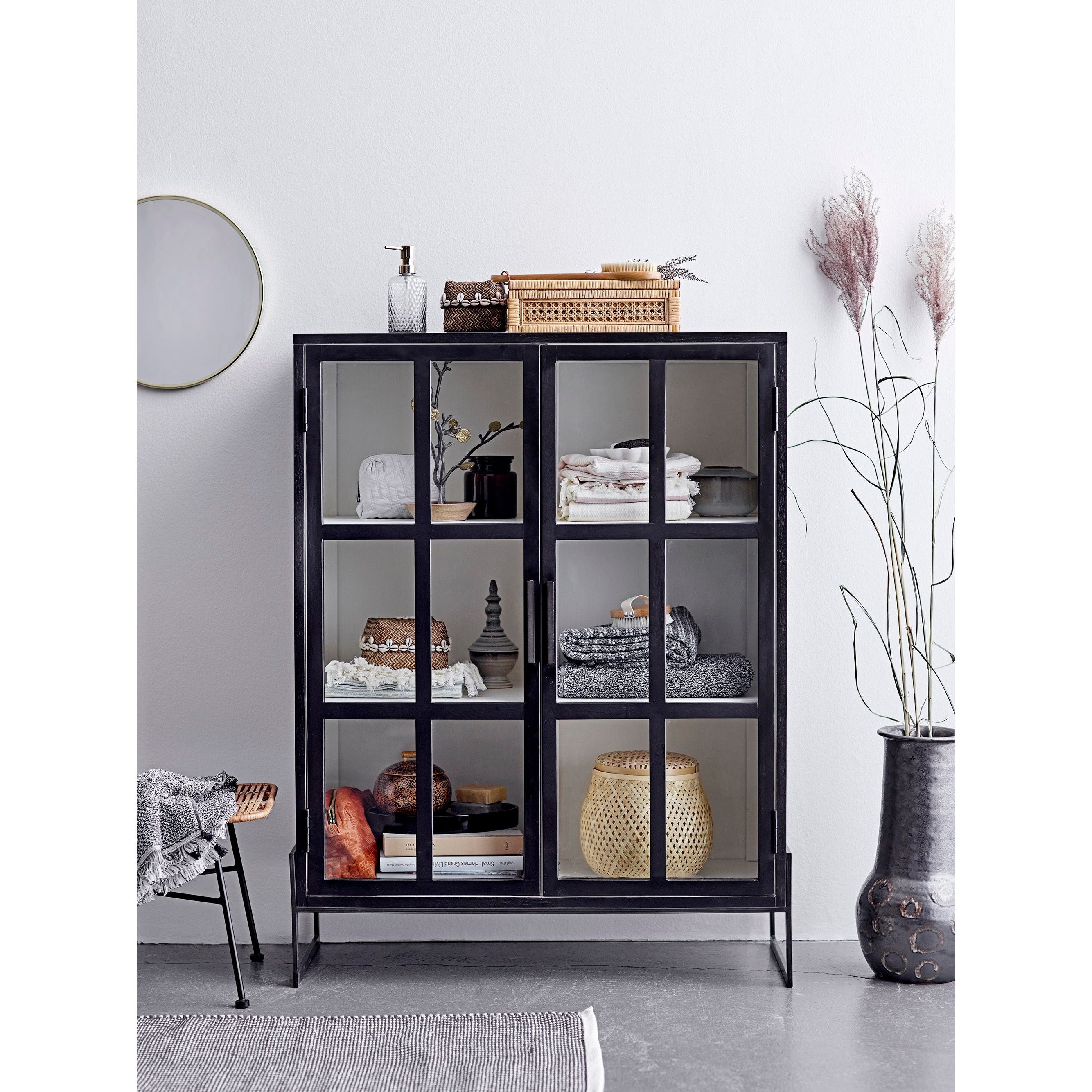 Bloomingville Lally Box med Lock, Natur, Rattan