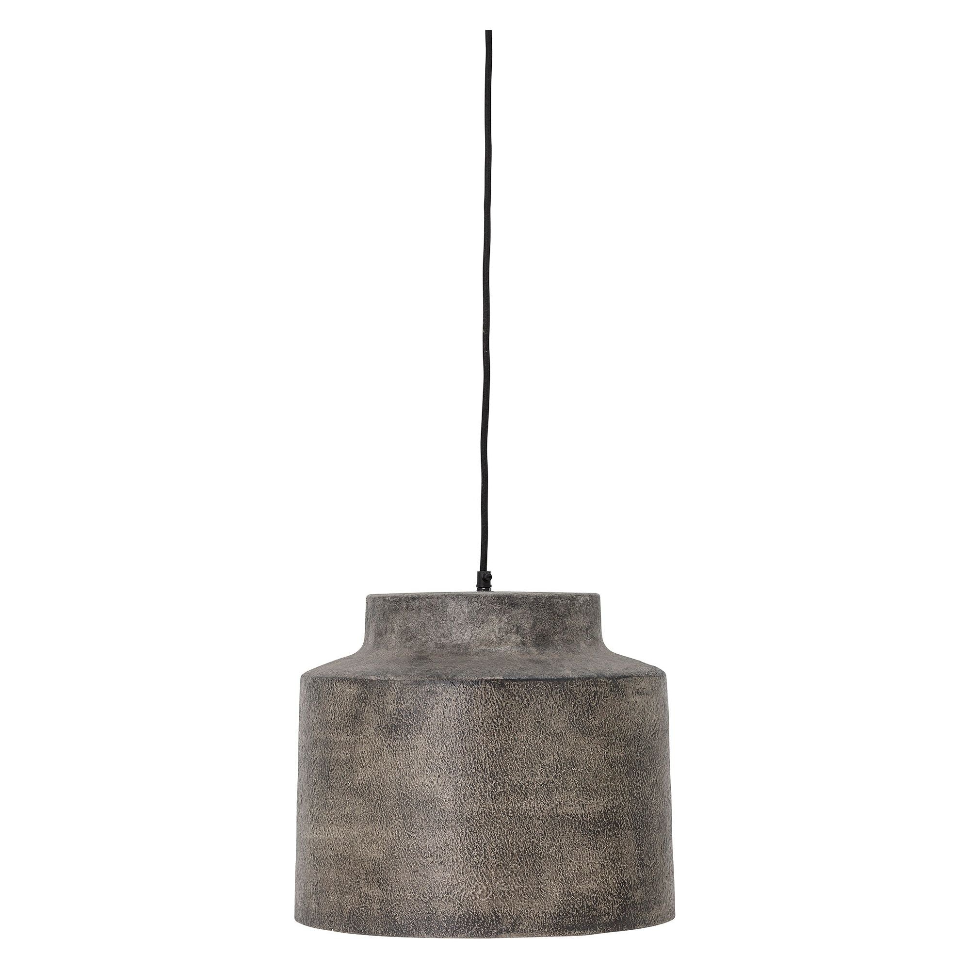 Bloomingville Grei Pendellampa, Grå, Metall