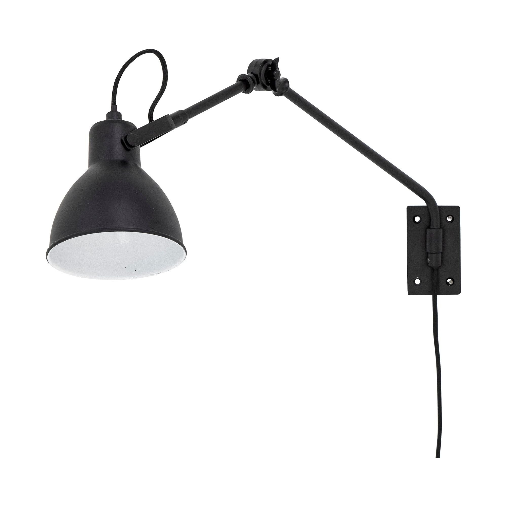 Creative Collection Jili Vägglampa, Svart, Metall