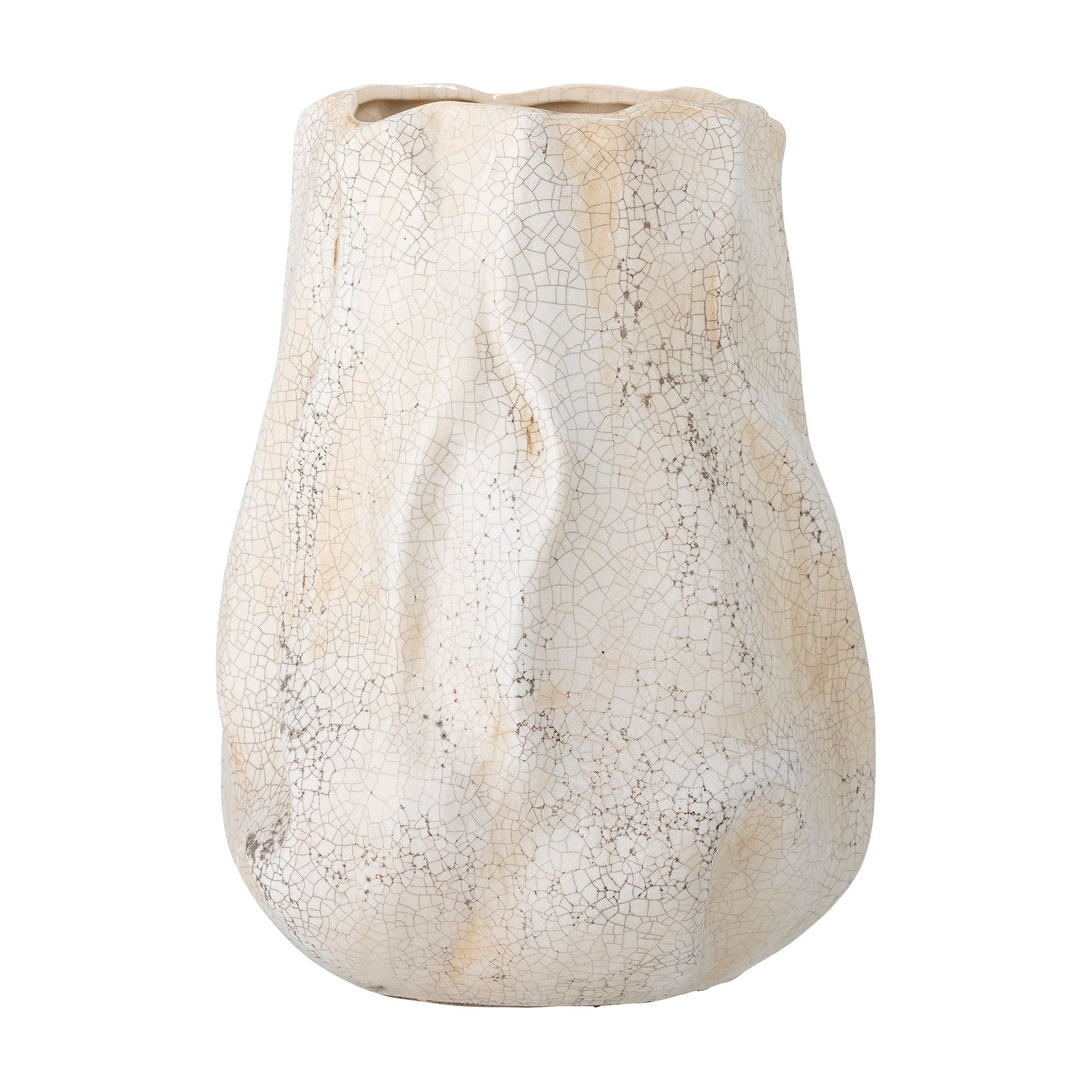 Creative Collection Kajsa Deco Vas, Natur, Stengods