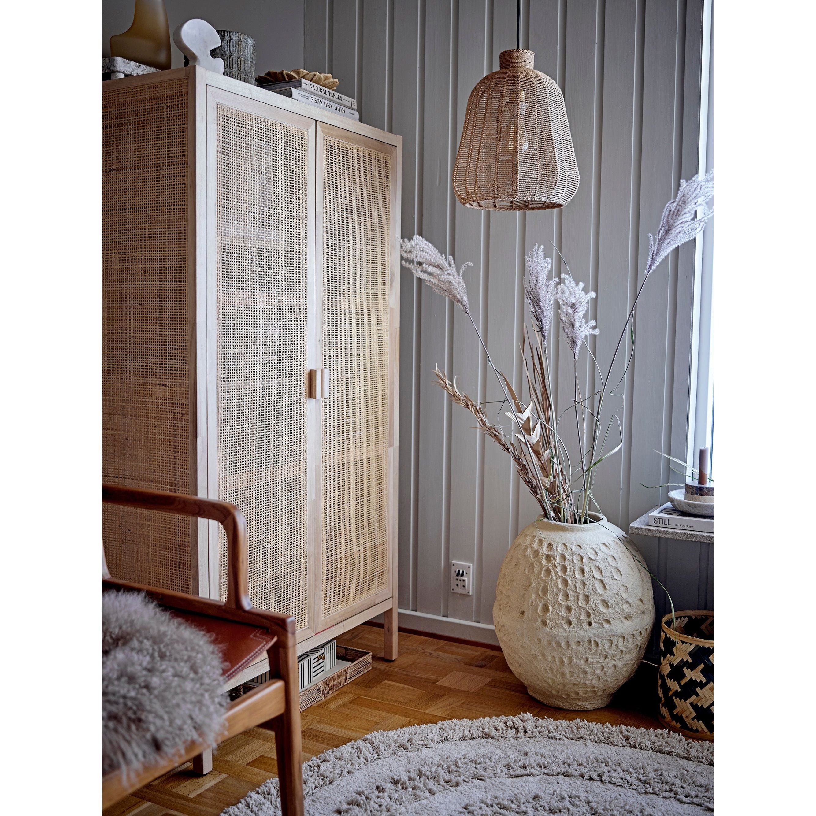 Bloomingville Estell Korg, Svart, Bambus