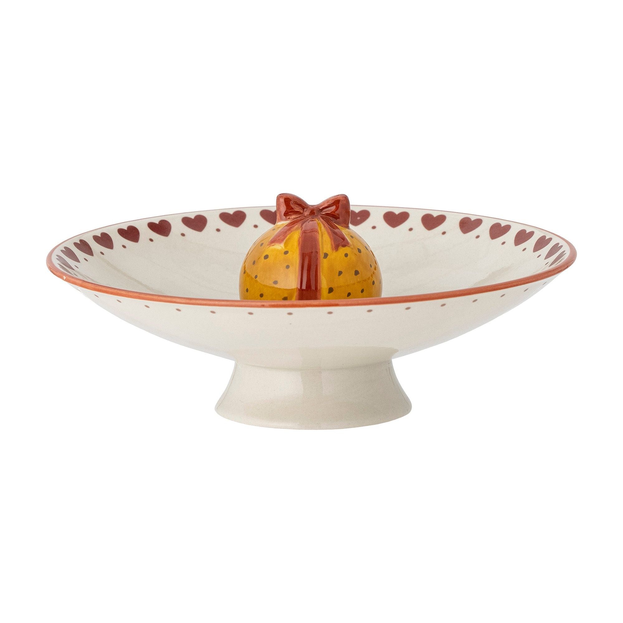 Bloomingville Jolly Sockerskål, Röd, Stengods 24 cm