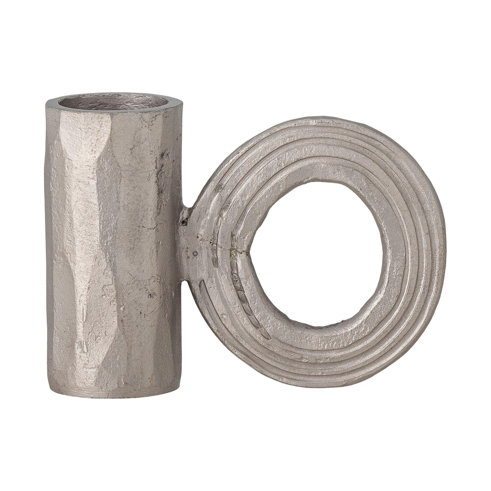Bloomingville Kensi Ljusstake, Silver, Metall