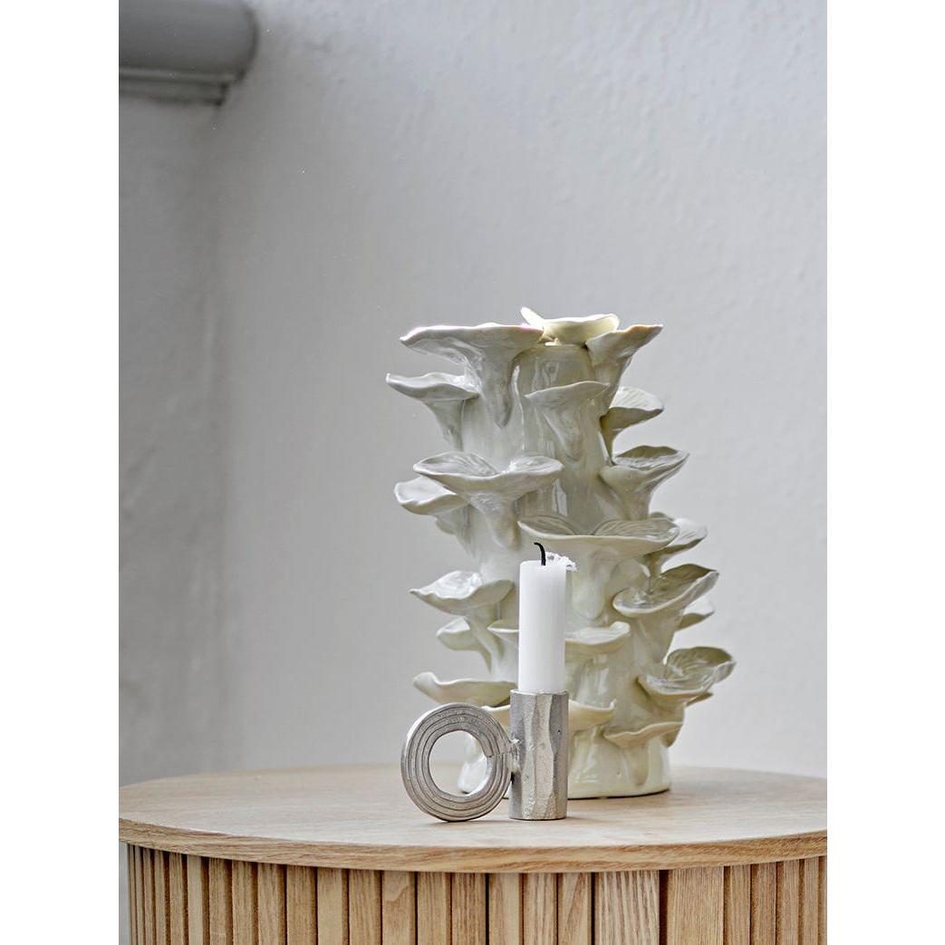 Bloomingville Kensi Ljusstake, Silver, Metall