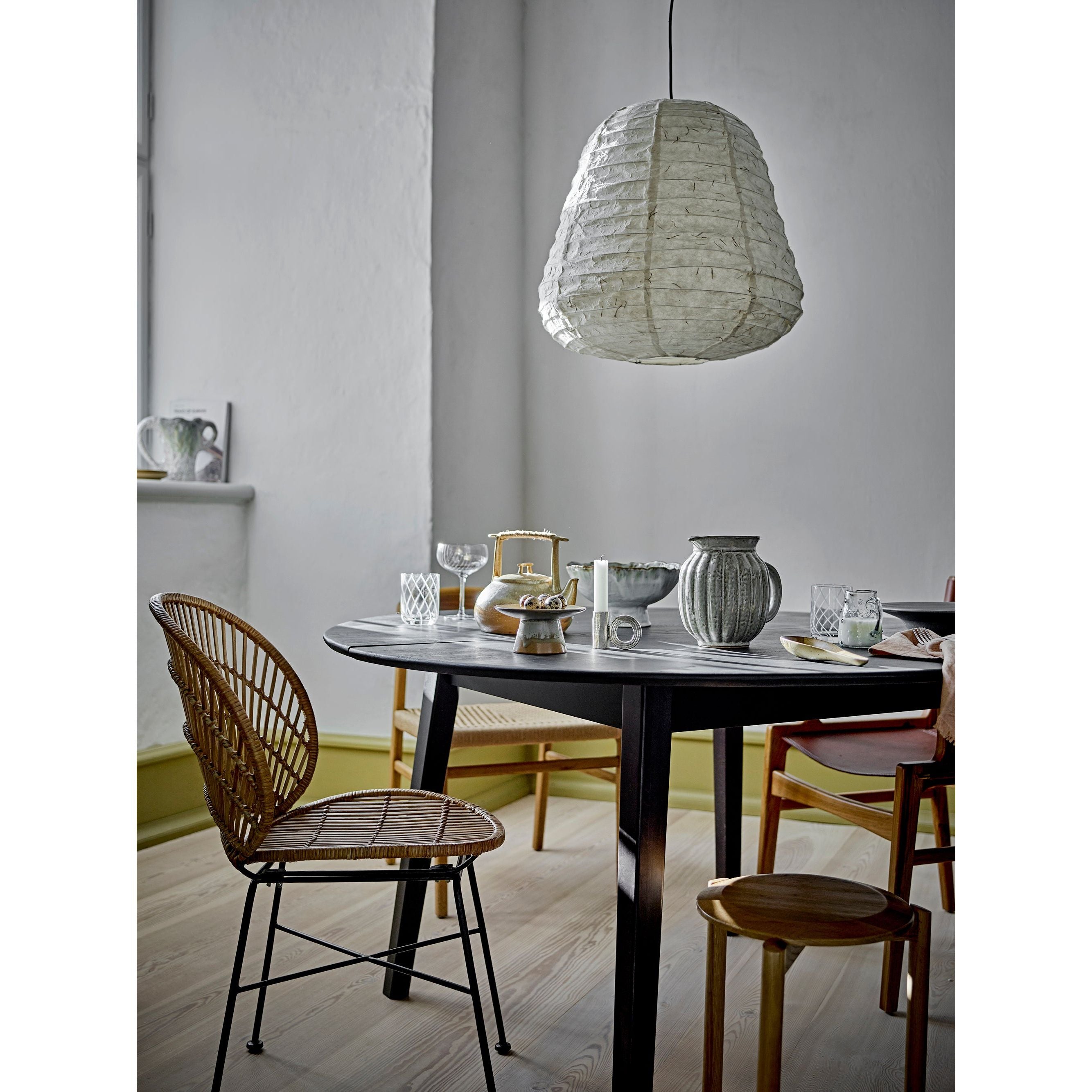 Bloomingville Kensi Ljusstake, Silver, Metall