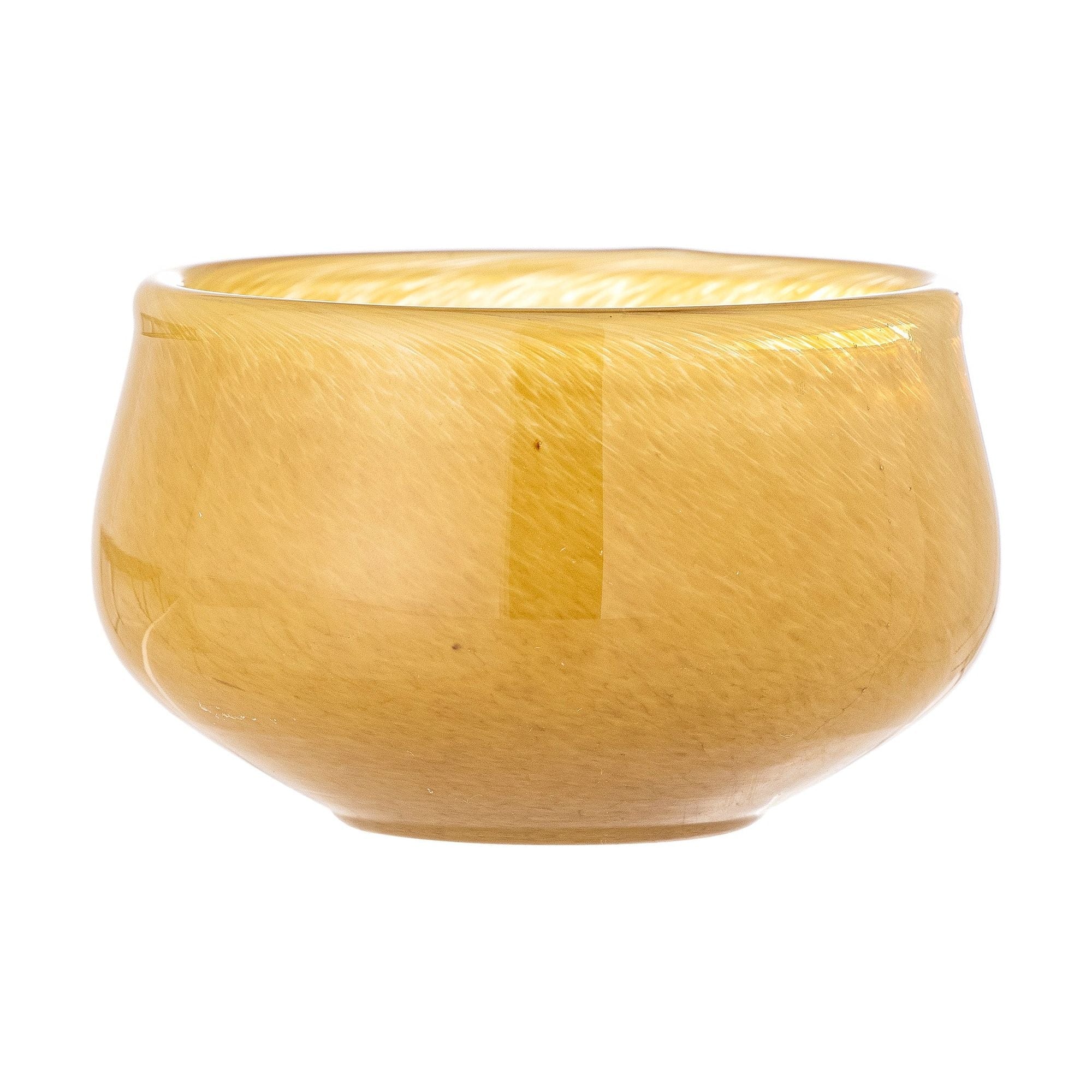 Creative Collection Jose Votivljus, Gul, Glas