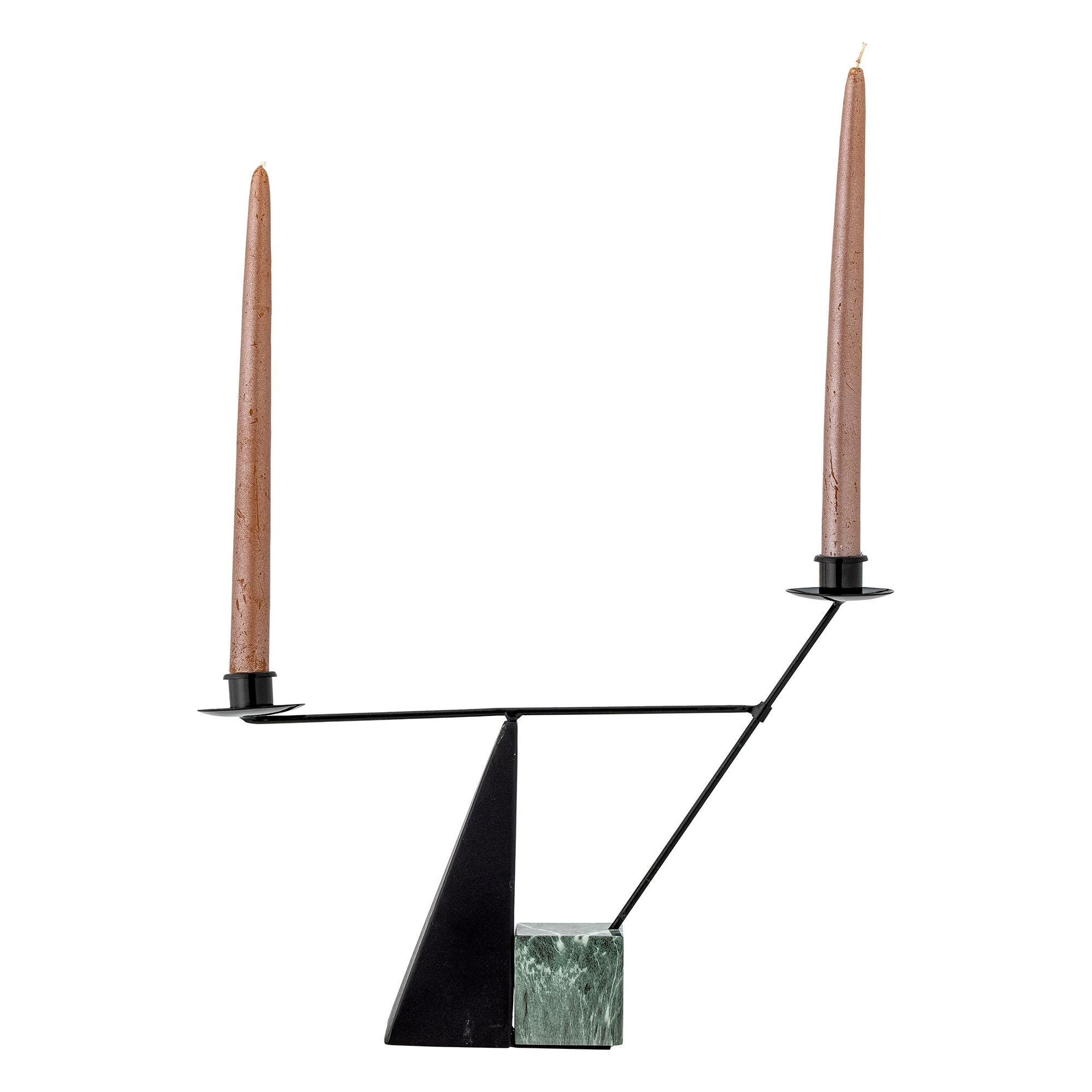 Bloomingville Jayda Ljusstake, Grön, Järn