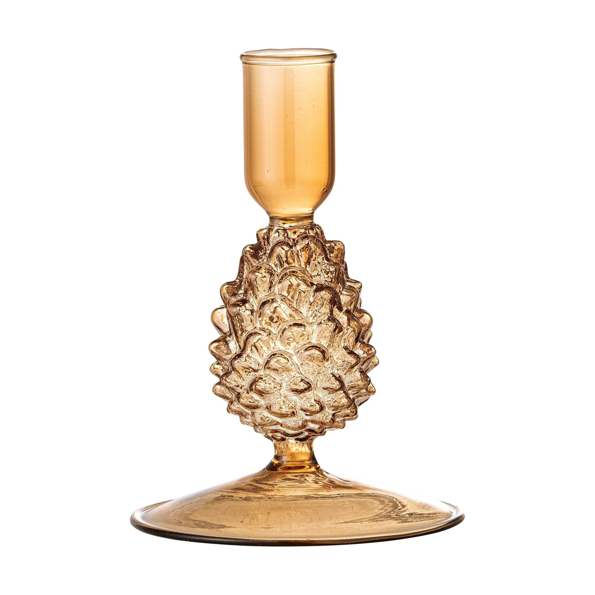 Bloomingville Jisele Ljusstake, Brun, Glas