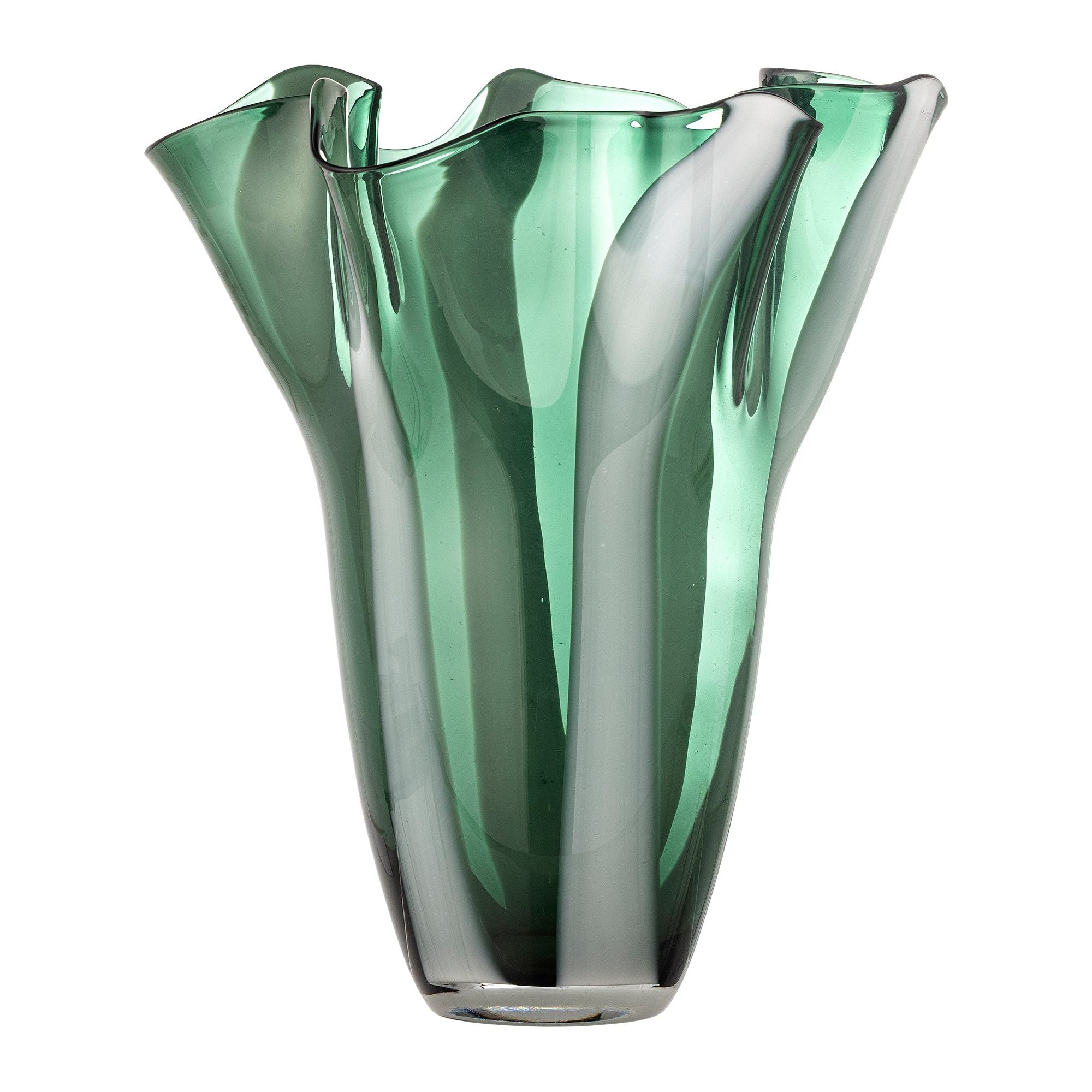 Creative Collection Lettice Vas, Grön, Glas